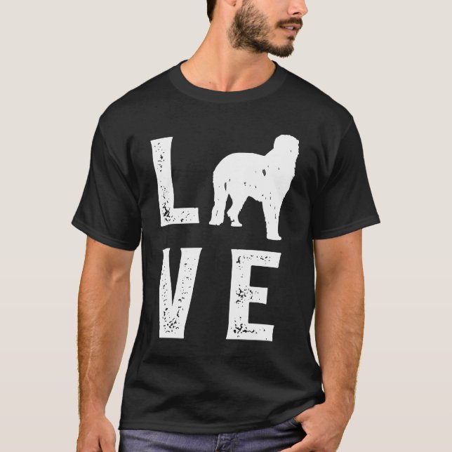T-shirt Irish Wolfhound Love (Devant)