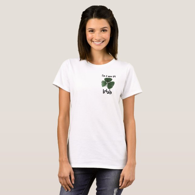 T-shirt irlandais (Devant entier)