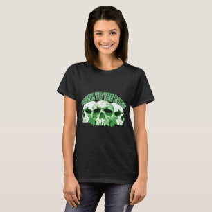 T-shirt Irlandais au crâne os