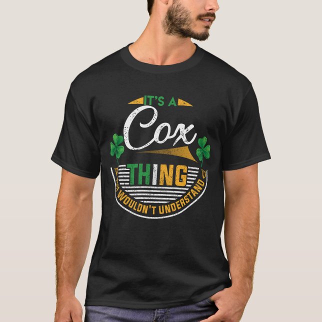 T-shirt Irlandais - C'est un cox (Devant)