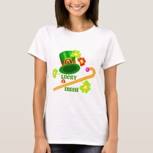T-shirt irlandais chanceux