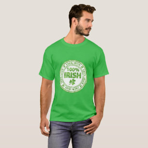 T-shirt Irlandais de 100%