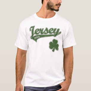 T-shirt irlandais de shamrock de New Jersey