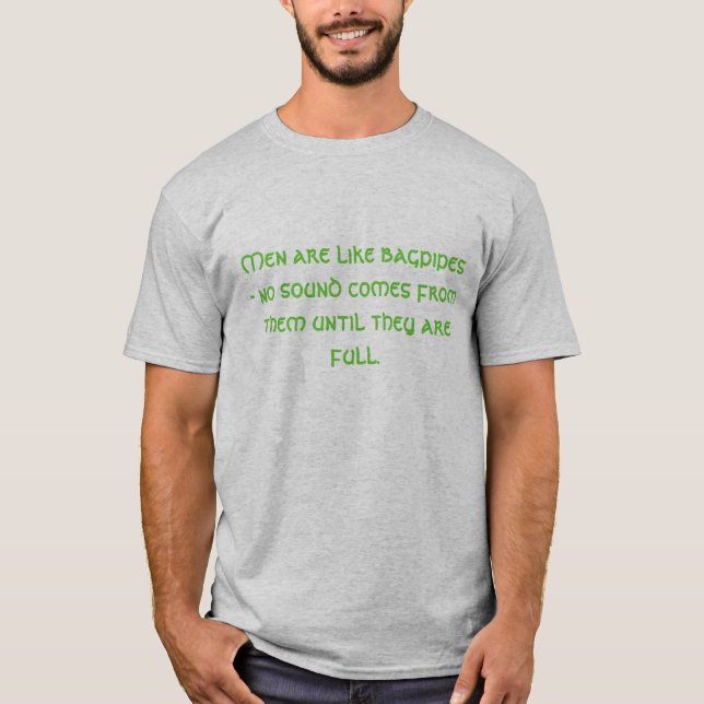 T-shirt irlandais d'énonciation (Devant)