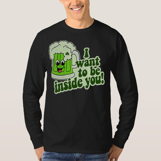 T-shirt Irlandais drôle de Jour de la Saint Patrick (Devant)
