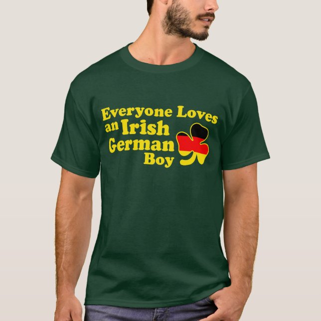 T-shirt Irlandais German Boy (Devant)