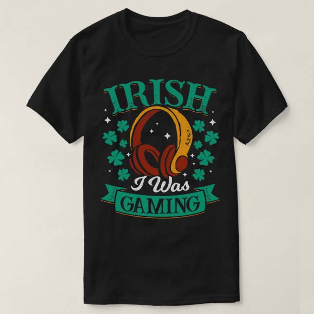 T-shirt Irlandais Je Jouais (Design devant)