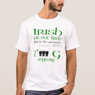 T-shirt Irlandais ou pas Original St Patrick's Day MenT