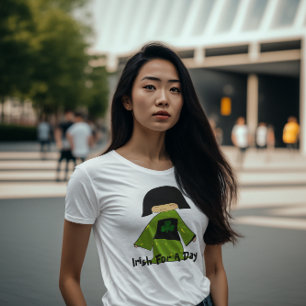 T-shirt Irlandais Pour Une Journée