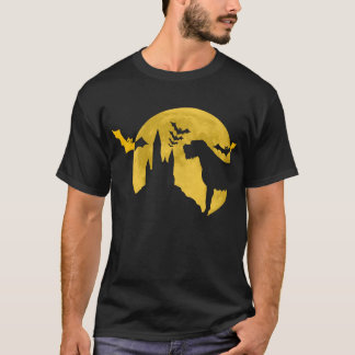T-shirt Irlandais Wolfhound Éffrayant Horror Bat Halloween