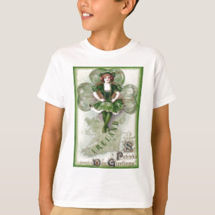 T-shirt Irlandaise Femme Irlande Shamrock Riverdance