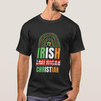 T-shirt Irlande American Christian Roots Family Irlande Us