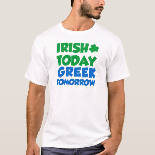 T-shirt Irlande Aujourd'hui Grec Demain