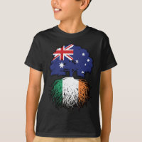 Irlande Australie Australie drapeau des racines d'