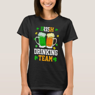 T-shirt Irlande Beer Irish Drick Team Shamrock St Patri