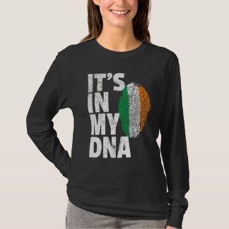 T-shirt Irlande Drapeau Irlandais Fierté Pays Maison Natio