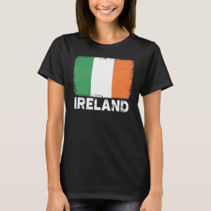 T-shirt Irlande Drapeau Soutien Irlandais Femmes Hommes