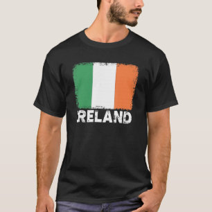 T-shirt Irlande Drapeau Soutien Irlandais Femmes Hommes