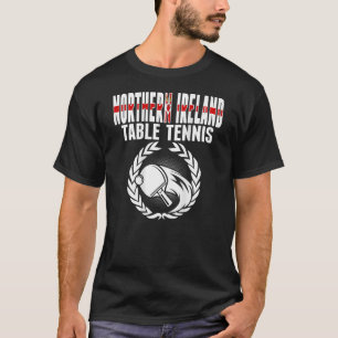 T-shirt Irlande du Nord Amateurs de tennis de table Nord I