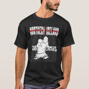 T-shirt Irlande du Nord tennis de table Northern Irish Pin