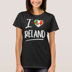 T-shirt Irlande I love Irlande I heart Irlande Irlande