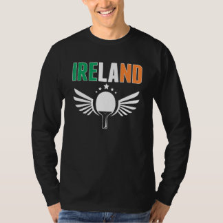 T-shirt Irlande Ping Pong Équipe Irlandaise de Tennis de