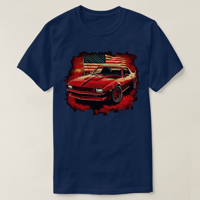 T-shirt IROC Z Camaro 2 (Design devant)