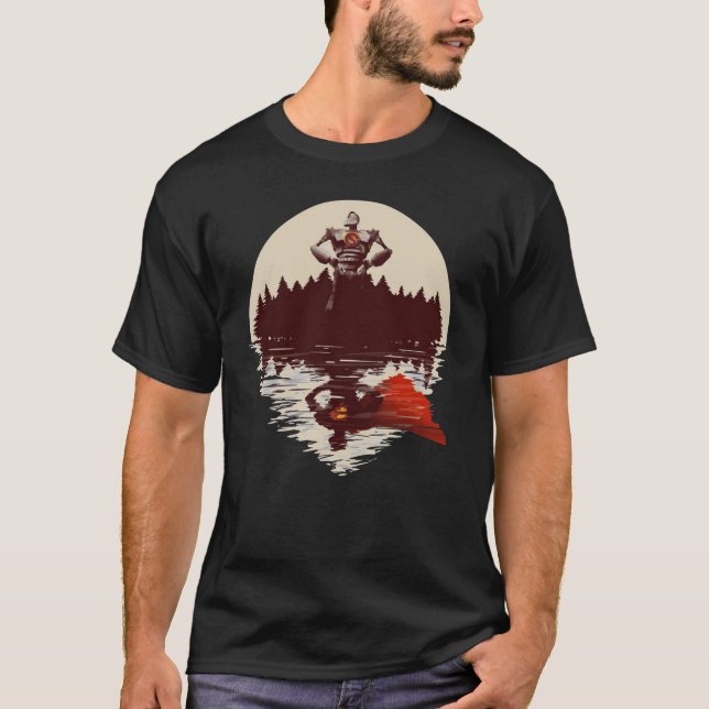 T-shirt IRON GIANT family boy (Devant)
