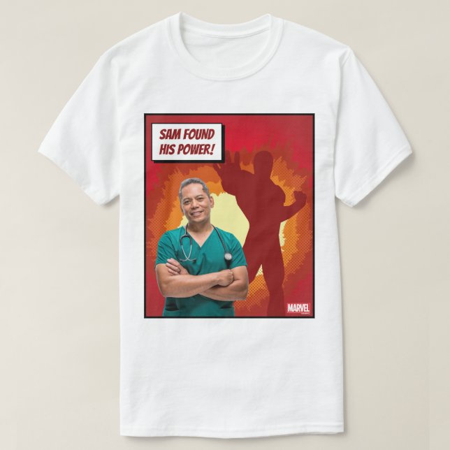 T-shirt Iron Man - Héros de tous les jours (Design devant)
