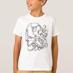 T-shirt Iron Man Nous vous aimons 3000