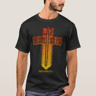 T-shirt Iron Sharpens Iron Christian Phi Rho Design
