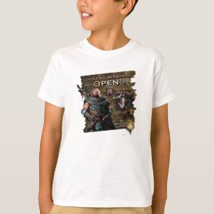 T-shirt Ironbeard McCullough, saison de chasse est ouvert