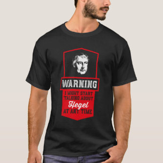 T-shirt Ironic Hegel Mode Design Pour Philosophie Enthusi