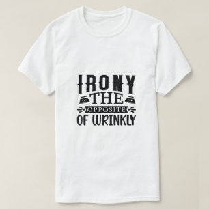 T-shirt Ironie Le Contraire de Ridée Concept Artistique