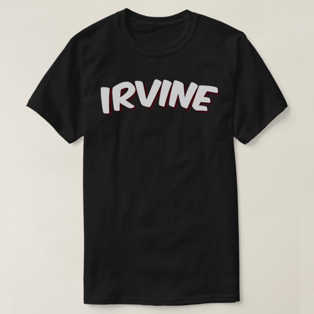 T-shirt Irvine 1 (Design devant)