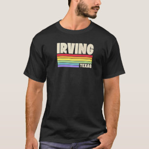 T-shirt Irving Texas Pride Gay pride drapeau arc-en-ciel M