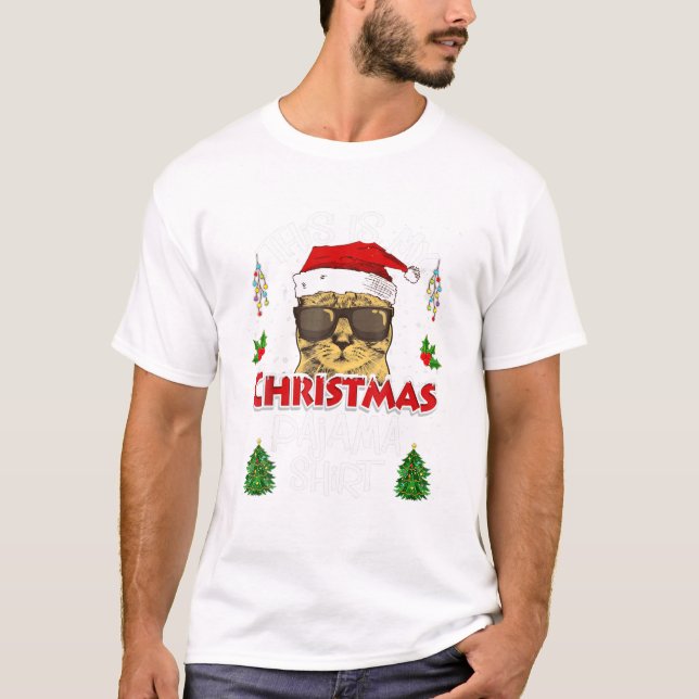 T-shirt is My Christmas Pajama (Devant)