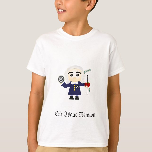 T-shirt Isaac Newton (Devant)