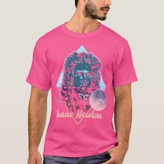 T-shirt Isaac Newton Physicien de gravitation Physique Sci