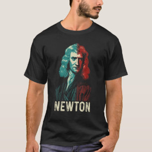 T-shirt Isaac Newton Physicien Physique Science Astronomie