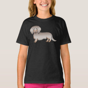 T-shirt Isabella et Tan Longue Chevelure Dessin Animé De C