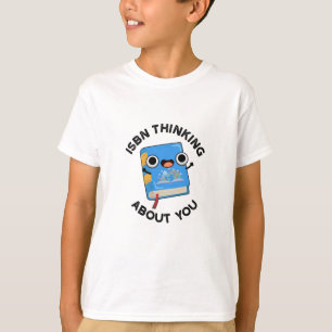 T-shirt ISBN Penser à propos de vous amusant jeu de livres