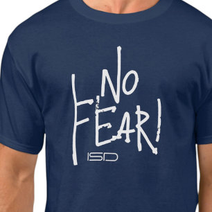 T-shirt ISD No Fear Streetwear Style de mode Rétro 