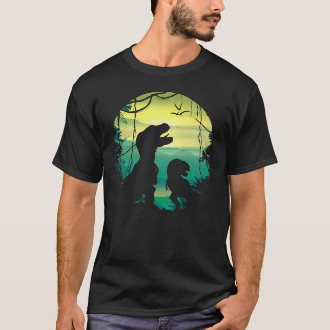 T-shirt isla nublar (Devant)