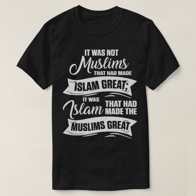 T-shirt Islam Musulman Allah Mosquée religieuse Coran Rama (Design devant)