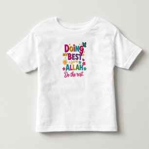 T-Shirt-Islamic Kids Clothing Toddler T-shirt