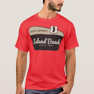 T-shirt Island Beach State Park New Jersey Affiche de bien