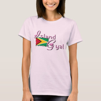 T-shirt Island Gyal