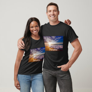 T-shirt Island Paradise Beach Sunset