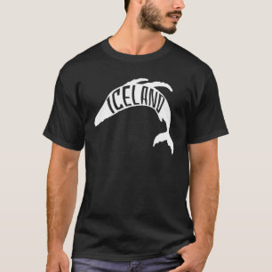 T-shirt Islande, Baleines - Islande Travel